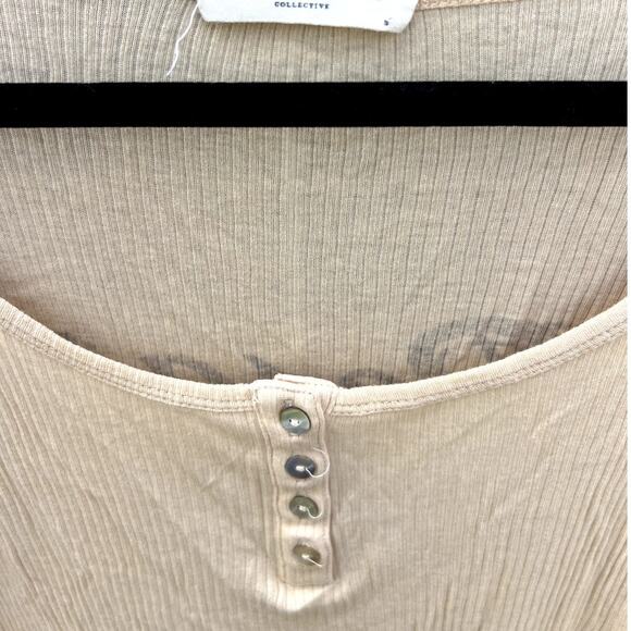 Spell and the Gypsy | Rosa Custom Cadillacs Organic Cotton Pima Henley Top Sz S - Picture 2 of 5